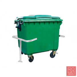 Guardacontenidor en barana